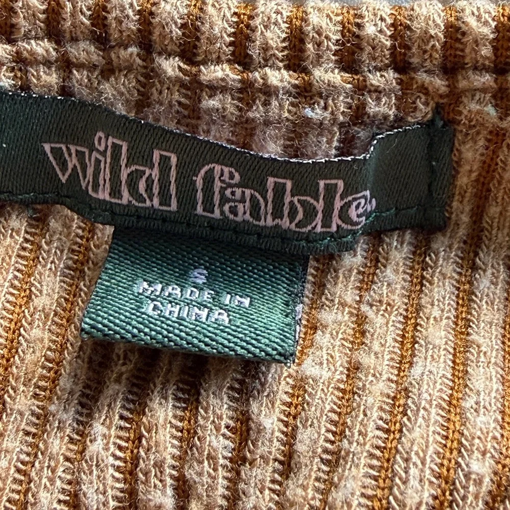 Wild Fable Ribbed Brown Pants - Picture 2 of 2